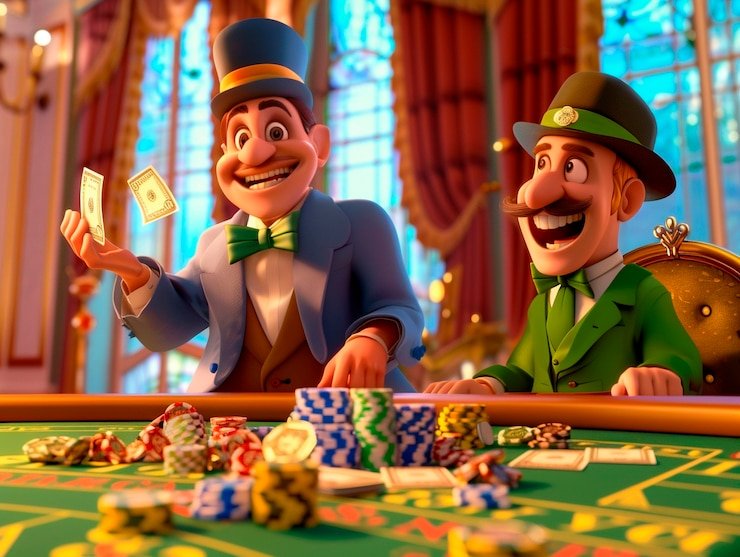 Mini-game Coin Flip dalam Crazy Time Mini-game Coin Flip dengan dua pilihan interaktif